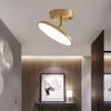 Светодиодный потолочный светильник Nordic, современный, простой, регулируемый угол наклона, для коридора, кабинета, балкона, спальни, прихожей, светильник