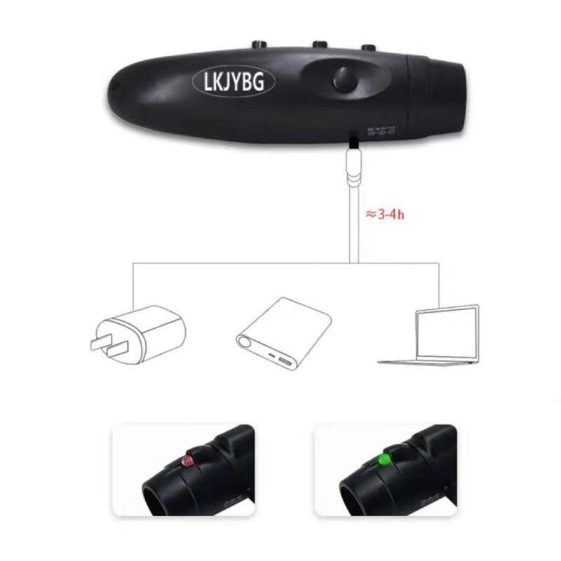 Электронный свисток, перезаряжаемый, для тренировок на открытом воздухе, команда дорожного движения, 3 тона, высокий децибел