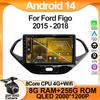 Android Radio For Ford Figo 2015 - 2018 Android Auto Car Multimedia Player Carplay No 2din DVD Stereo Head Unit GPS Navigation