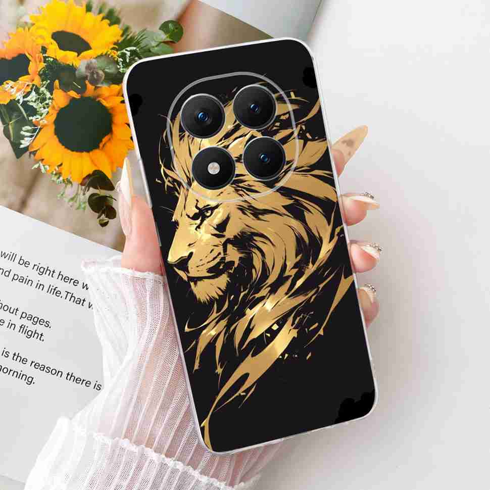 Для Xiaomi Redmi Note 15 Pro Plus ProPlus 5G Чехол Цветочный Мультяшный Чехол Мягкий Силиконовый Чехол Для Redmi Note 15 Pro+ Чехол