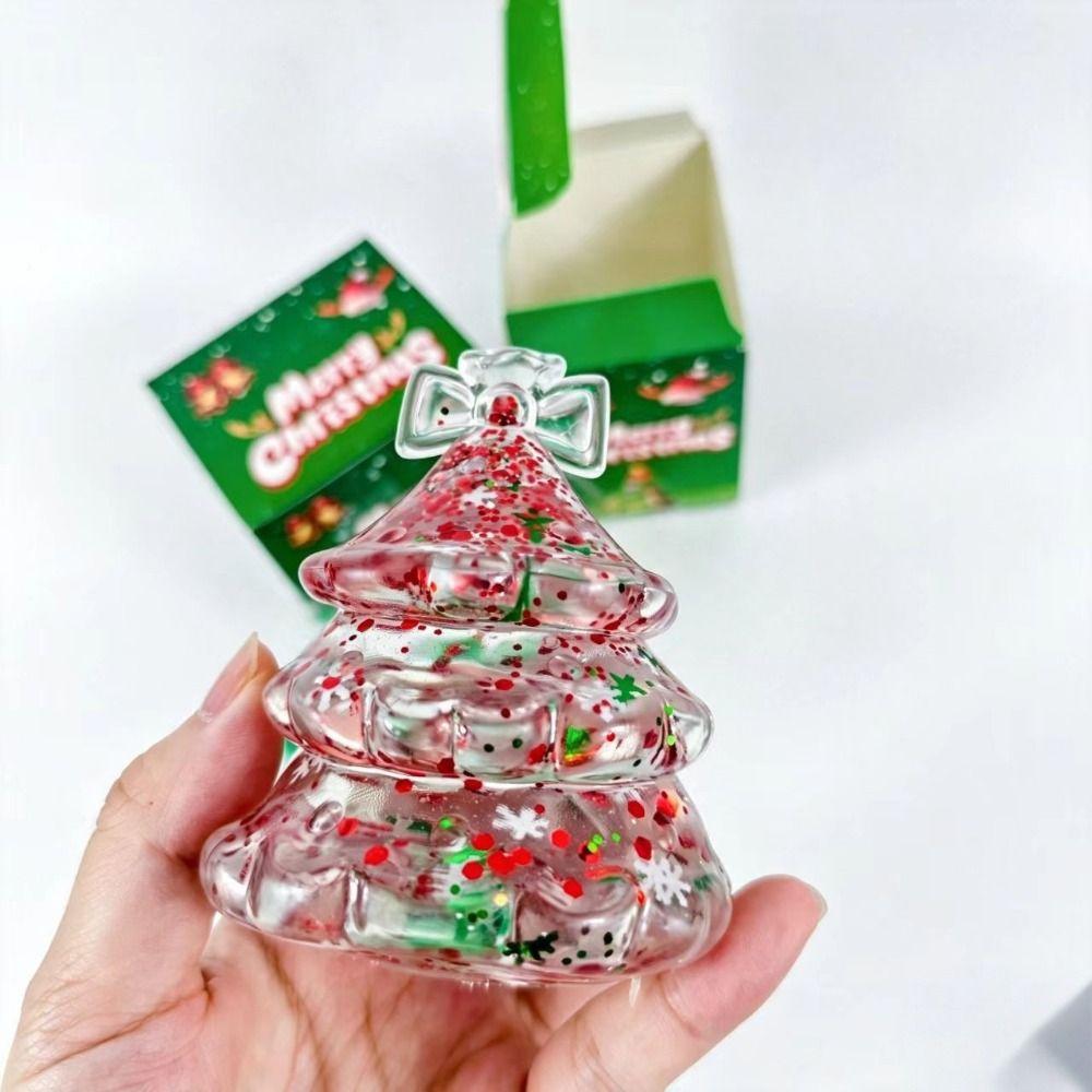 TPR Christmas Squishy Toy Squeezable Christmas Squishy Ornament Party Favors