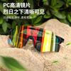 Sports Cycling Glasses Windproof Polarized Light Discoloration Driving Day And Night Road Bike Sunglasses Sunglasses