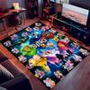 1pc Sing Print Area Rug - Soft,Washable Non-Slip Indoor Mat for Office Chairs,Living Room,Home Office Decorative Rug
