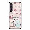 For Sony Xperia 1 VII VI V IV II III Case Soft Silicone Bumper 3D Flowers Emboss Phone Cases for Sony Xperia 1 VII Back Covers
