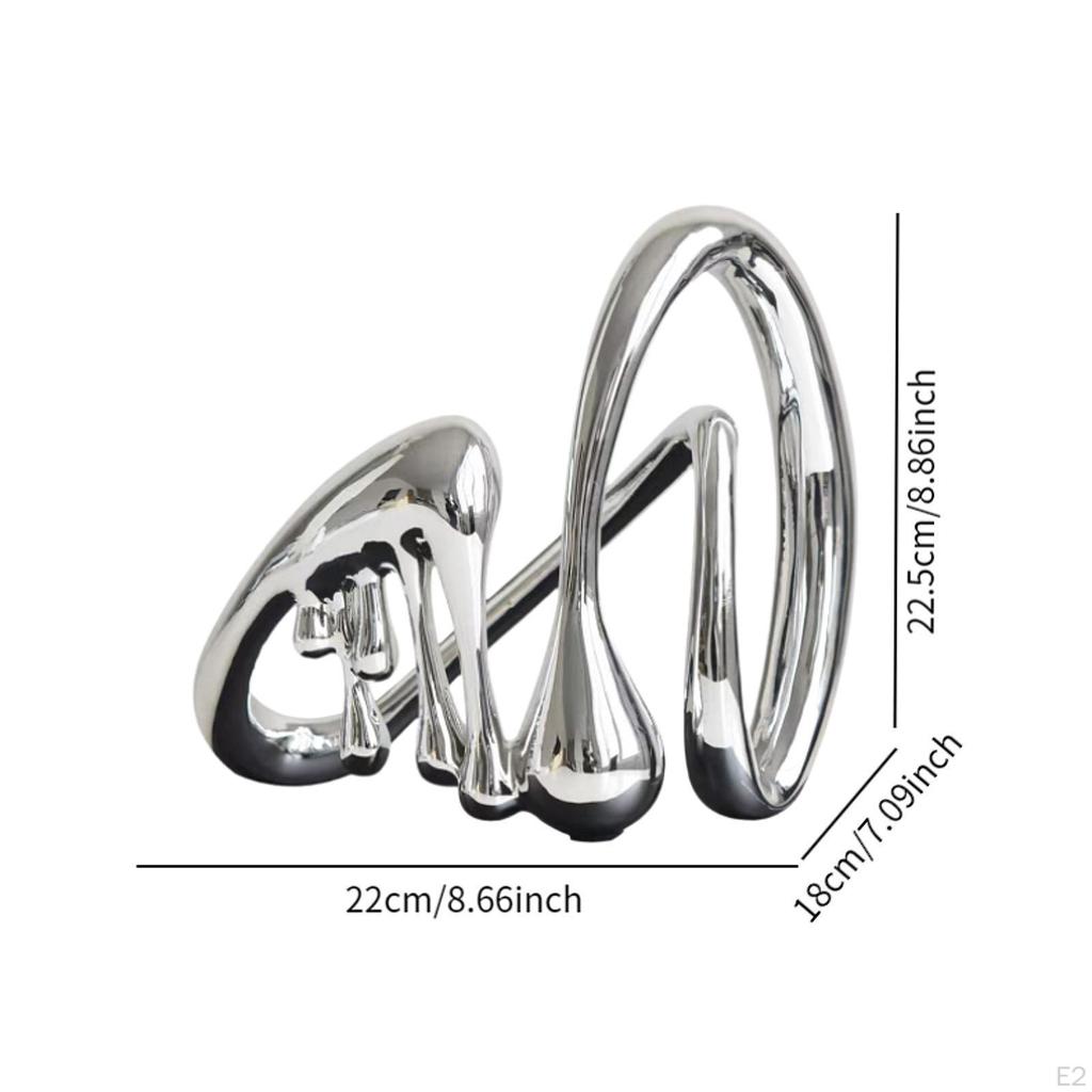 Abstract Statue Minimalist Sculpture Gift Creative Tabletop Decoration Decorative Ornament for