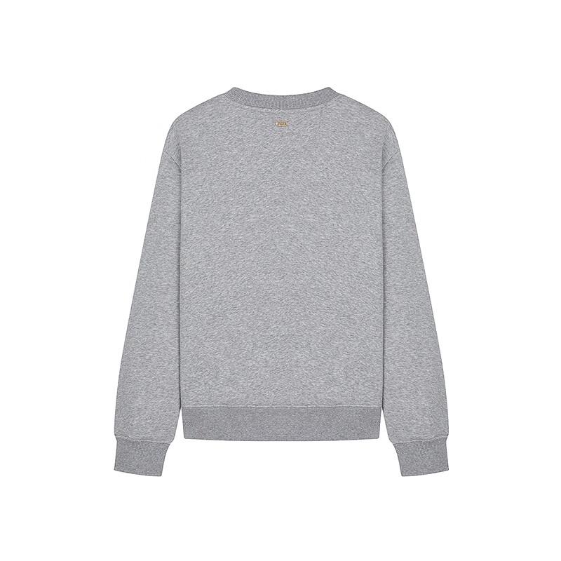 Женский свитшот Teenie Weenie с вышивкой медведя и круглым вырезом