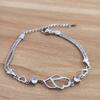 Korean Zircon Heart-to-Heart Bracelet for Girls