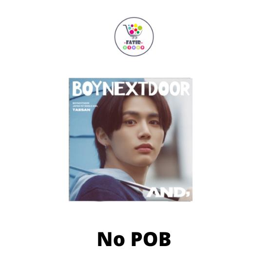 Выберите первый сингл POB BOYNEXTDOOR JAPAN [AND,] Solo Jacket Edition