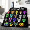 Customizable SPRUNKI7 Throw Blanket – Personalized Name, All-Season Cozy Snug Blanket, Machine Washable, Personalized Blanket