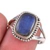 Натуральный лабрадорит драгоценный камень 925 пробы серебро ювелирное кольцо р.7.5 V8H86