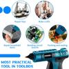 Беспроводной пистолет для горячего клея подходит для Makita 18 В BL серии Использование батареи 11 мм клеевые стержни для искусства и DIY электрический инструмент для ремонта тепла