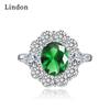 Классическое кольцо Lindon из медного сплава с цирконием, женские ювелирные изделия, свадебный подарок для вечеринки