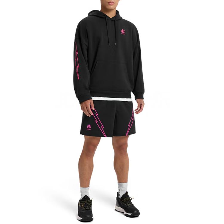 Under Armour Баскетбольная толстовка Curry China Tour с капюшоном для мужчин, черная 6001840-001