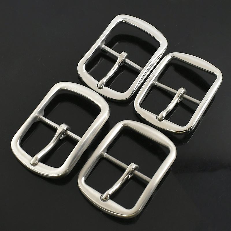 Meetee 1 шт. 40 мм Пряжка для ремня из нержавеющей стали Мужские Женские Кожаные ремни Пряжки-булавки Джинсовый пояс Одежда Запасные аксессуары