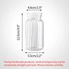 Glass Vase Decorative Flower Bottle Transparent Flower Vase Mushroom Bud Vase Home Decor Table Ornaments Mother'S Day Gifts