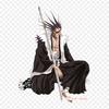 Kenpachi Zaraki Byakuya Kuchiki Anime Lron On Patches For Clothes Bag Tshirt Heat Transfer Stickers Stripes Appliques