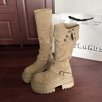 Две носят женскую моду не устают ноги толстая подошва увеличивающая рост мягкая эластичная удобная амортизация нескользящие повседневные спортивные ботинки