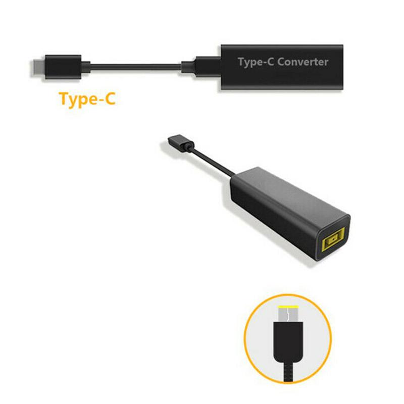 Usb-C Male To Square Usb Female Power Charger Converter для Lenovo Thinkpad