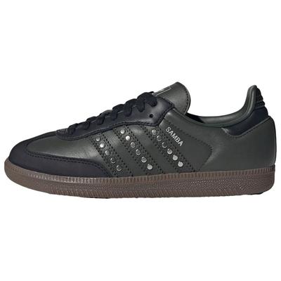 Samba OG с шипами - Темно-хаки Черные Женские Кроссовки Зеленый Средне-темно-хаки Оливковый-Страта JR8870