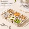 Ceramic Divided Snack & Fruit Platter Set
