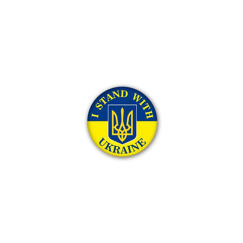 Красивая брошь с флагом Украины для повседневной носки