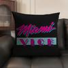 M-Miami Vice Кино Крутая Наволочка Натуральный Лен Органическая Ткань Двусторонняя Печать Диван Домашний Декор Подарок Наволочка
