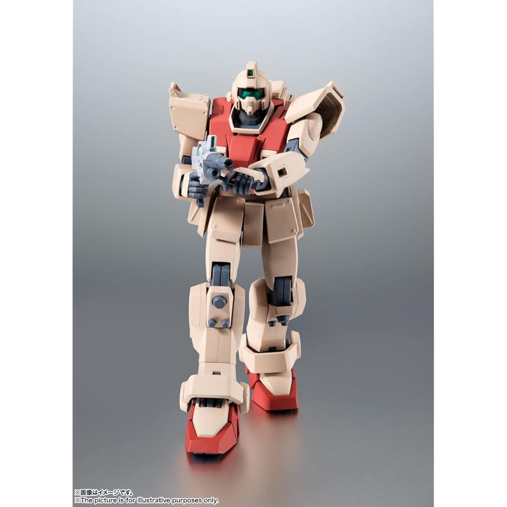 TAMASHII NATIONS Robot Spirits RGM-79(Г) Фигурка персонажа Ground Type GM, 125 мм, ПВХ, АБС, окрашенная, экшн-фигурка