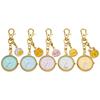 Pocket Watch Keychain Watch Analog Kakao Friends Charm Keychain Watch J Tube Green [Fieldwork] Women's KKO002-4