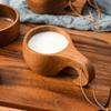 Wood Breakfast Cup Camping Handy Cup Acacia Wood Milk Cup Water Cup Breakfast Cup Turtle Shell