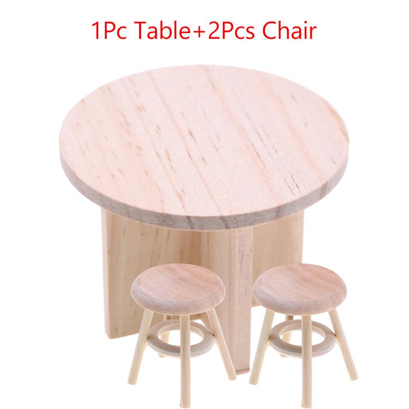 1/12 кукольный домик миниатюрный стол стул табурет модель кукольный дом мини мебель украшения игрушки микро сцена строительство реквизит