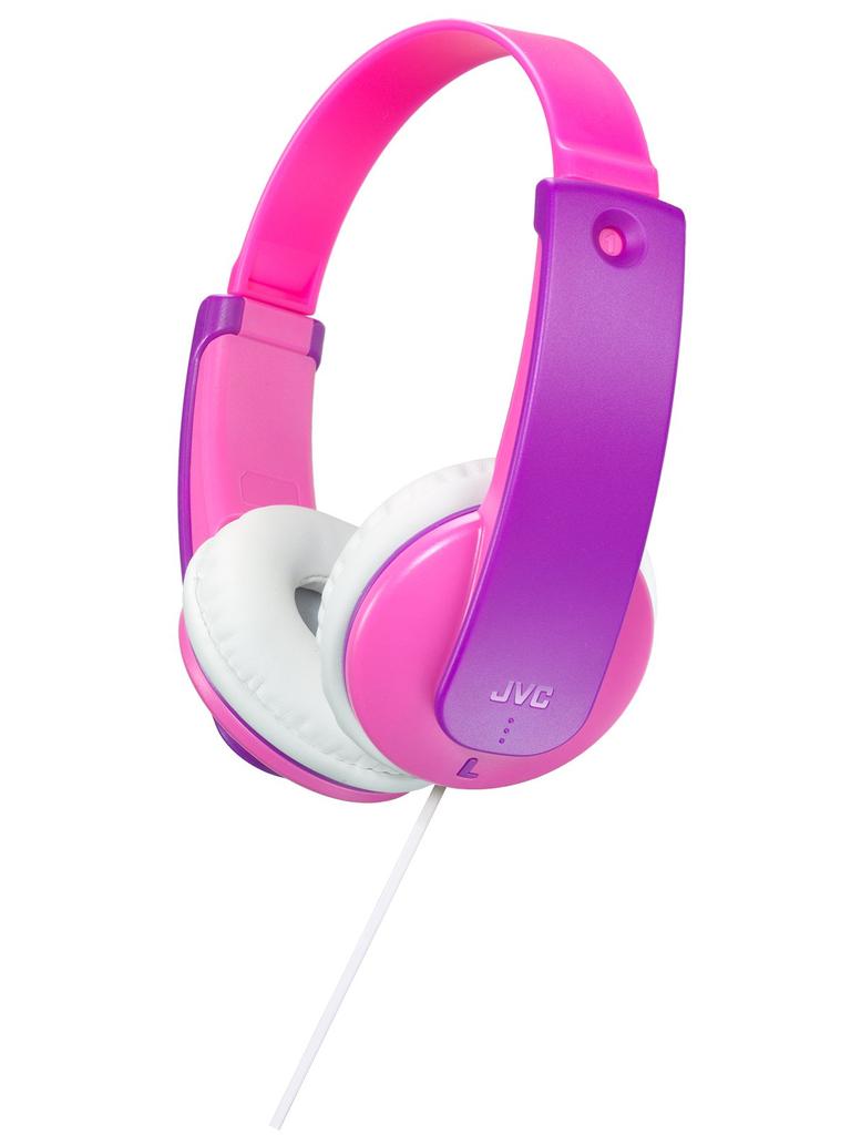 JVC Kenwood JVC Sealed Headphones for Kids Pink HA-KS2-P