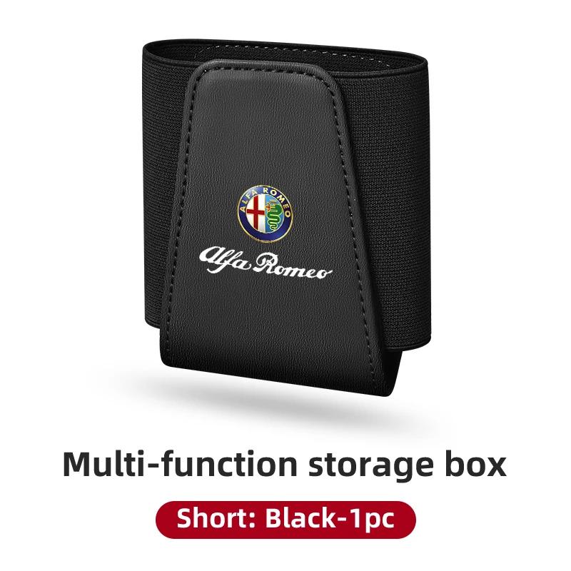 Car Stickers For Alfa Romeo Car Multi-functional Storage Box Cards Phone Key Pocket Self Adhesive For Alfa Romeo 159 Giulietta G