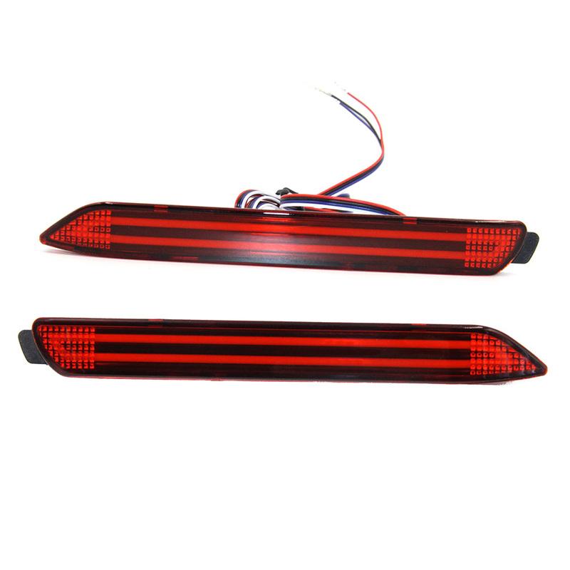 For TOYOTA CAMRY FORTUNER ALPHARD SIENNA LEXUS NX Rear Bumper Light Left Right Tail Brake Stop Lamp Reflector Lights Assembly