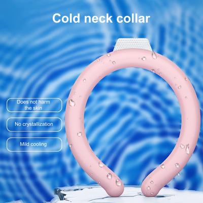 Портативная трубка для охлаждения шеи Летний носимый охладитель шеи Легкий Многоразовый Ледяной