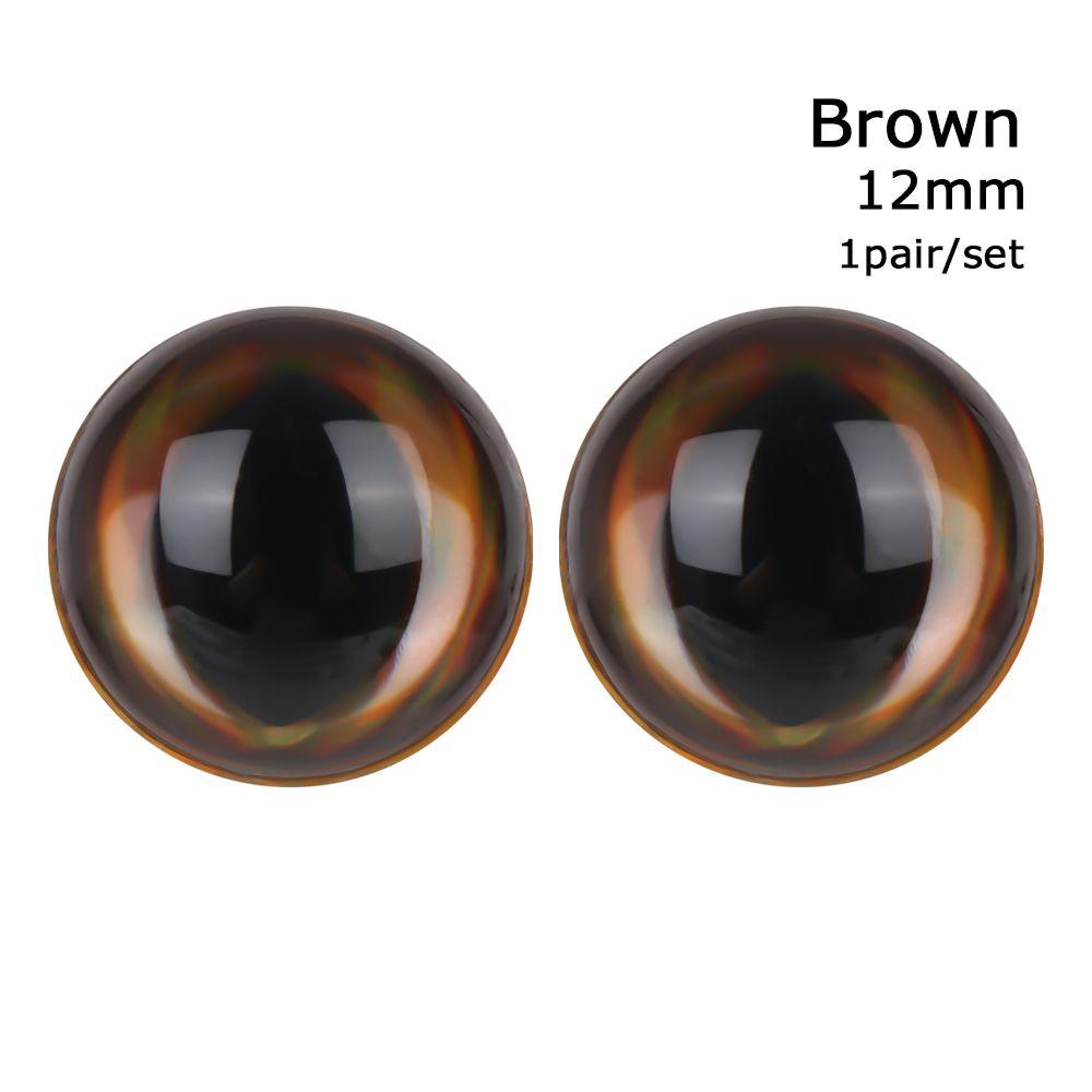 with Pad DIY Toy Accessories Stuffed Animal Supplies Doll Accessories Eyes with Eyelashes 3D Eyes