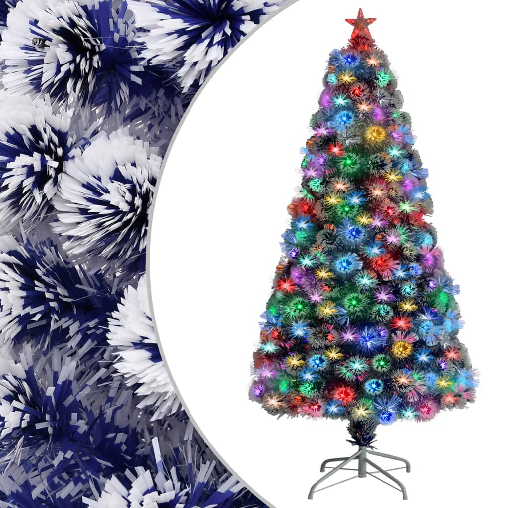 Artificial Christmas Tree with Lighting 120 cm Fiber Optic