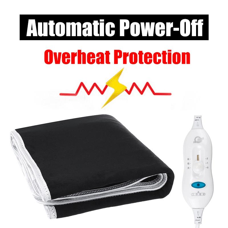 110V/220V 150cm Electric Blanket Heated Double Thermal Blanket Adjustable Electric Warmer Electric Heating Blanket