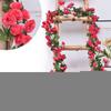 1шт цветочный арочный декор домашнее свадебное украшение гирлянда из роз и плюща шелковые розы искусственные цветы поддельные виноградные лозы