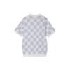 Nike Спортивная одежда Клубная клетчатая ретро повседневная рубашка поло с коротким рукавом Мужские рубашки поло Sail FN3423-133