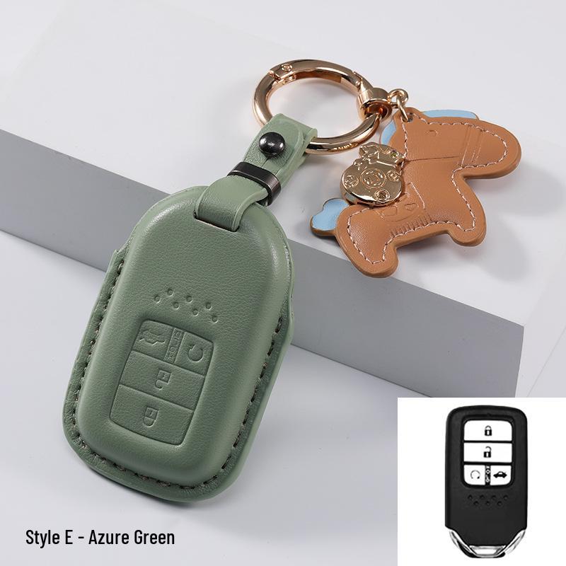 Чехол для ключей Honda для 25 моделей: Civic, CR-V, Accord, Inspire, Fit, Odyssey - Мультяшный дизайн для мужчин и женщин