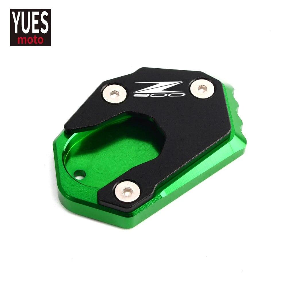 Motorcycle Accessories Kickstand Extension Foot Side Stand Enlarger Plate Pad For KAWASAKI Z900 Z900RS Z 900 2018