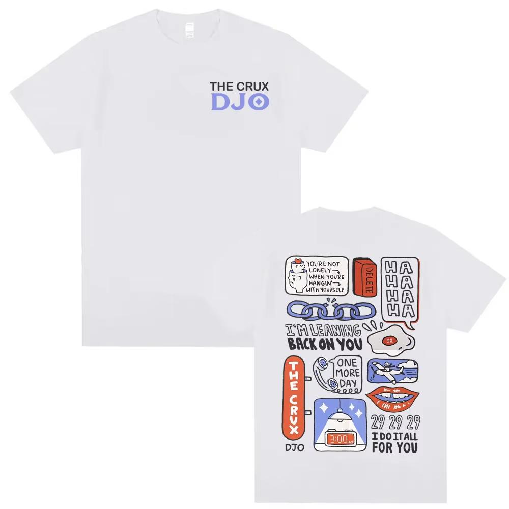 The Crux Djo Inspired Album Graphic T Shirts Unisexs Clothing Harajuku Aesthetic Short Sleeve Tshirts Casual Cotton T Shirt