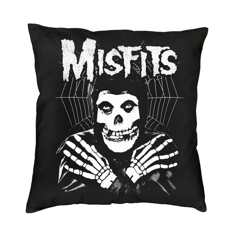 Misfits Хоррор Панк-Рок Группа Хэллоуин Наволочка для Дивана Роскошная Наволочка Бархатная Наволочка
