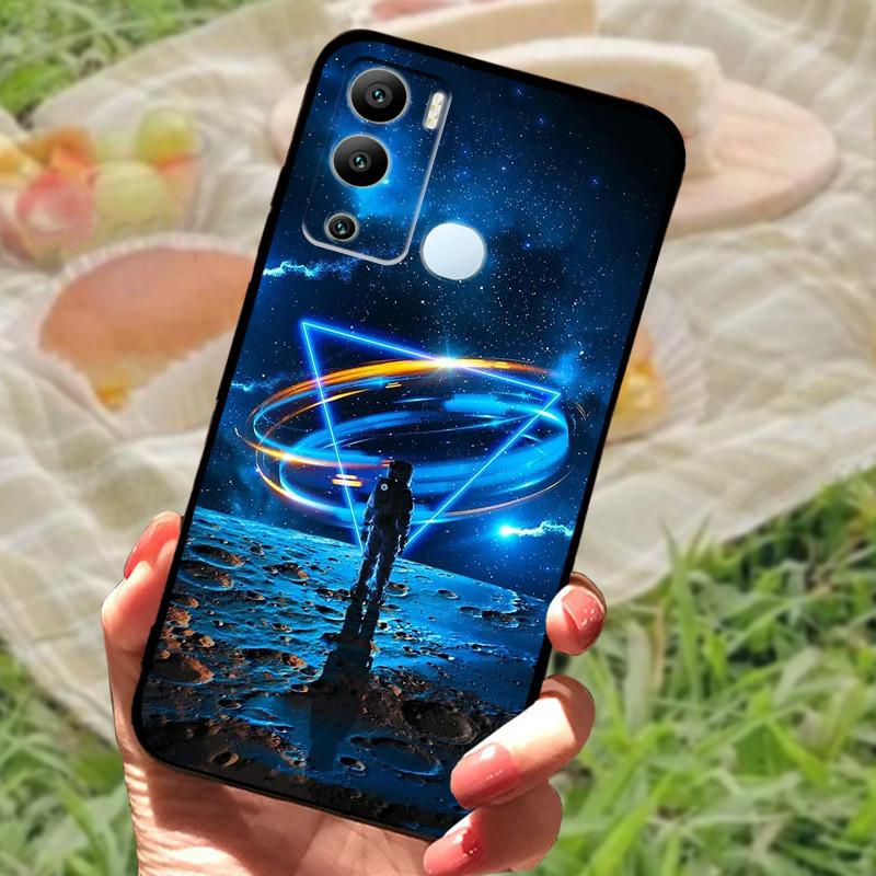 Чехол для Infinix Hot 12i 12 i X665B Силиконовый Мягкий ТПУ Чехол для Телефона Для Infinix Hot 12 Pro X668C Чехлы Hot12 X6817 Бампер Fundas