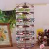 Rotating Jewelry Earrings Display Stand Holder Hanging Rack W/ 288 Holes