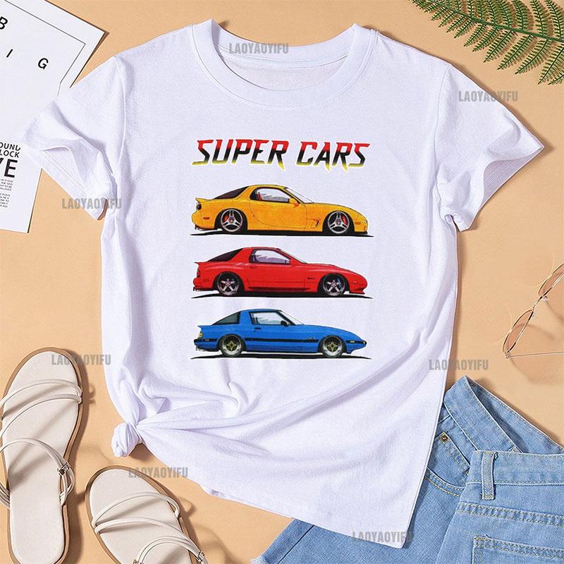 Футболка Cars Культовое ТВ Команда А Генерал Ли Кит Бэтмобиль Охотники за привидениями Назад в будущее 6615X Мультяшная мужская футболка Хипстерская Y2k футболка