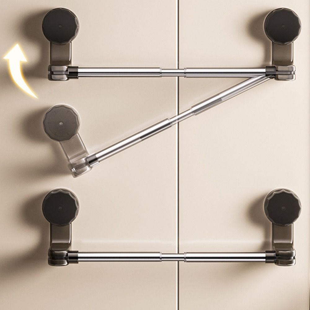 Настенный держатель для полотенец на присоске, прочная фиксация, вращающийся, водонепроницаемый, многоразовый, штанга для полотенец в ванную