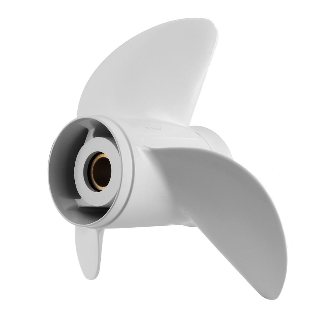 13x19 Outboard Propeller High Thrust 3 Blades 15 Tooth 6E5‑45941‑00‑00 Fit for Yamaha 50‑130HP Engine