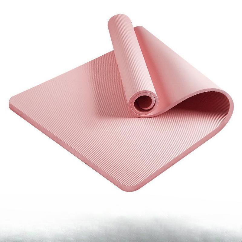 Home Yoga Mat for Men, Thickened Shock-absorbing Anti-slip Mat, Lengthened and Widened, Women's Fitness Skipping Floor Mat