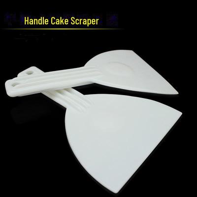 Скребок и резак с пластиковой ручкой для выпечки муки, теста, тортов и рулетов с рисовой лапшой